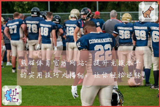 熊猫体育官方网站：提升竞技水平的实用技巧大揭秘，让你轻松逆转战局